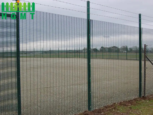 358 High Security Mesh Fence Anti Climb Guardrail Panels For Safety Boundary Solutions In Residential And Commercial Areas