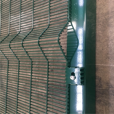 Υψηλή ασφάλεια Powder Coating και γαλβανισμένο φράχτη Καθαρή θέα Φράχτης 358 Anti Climb φράχτη