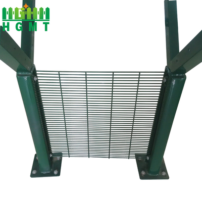 Προσαρμοσμένα διάφορα χρώματα Powdwr Ccoating Heavy Duty Αεροδρόμιο 358 Security Fence Panel