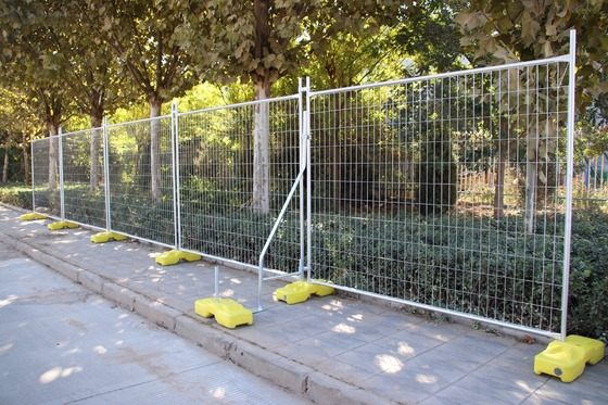 Εξωτερικά φορητά προσωρινά πλαίσια φράχτη ισχυρότερα βολικά για το κτίριο