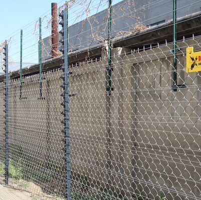 Σύγχρονη γρήγορη εγκατάσταση ηλεκτρική ασφάλεια φράχτη σύνδεση ικανή