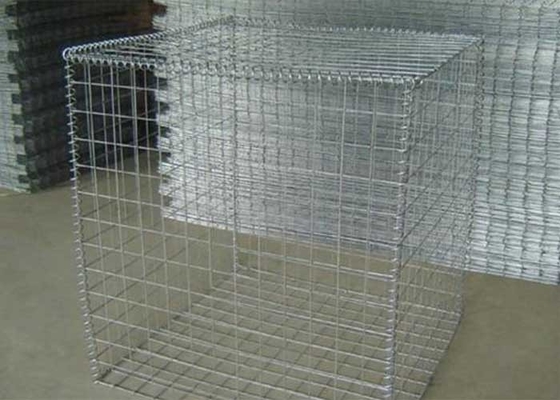 ISO14001 2x1x0.5m Gabion Welded Wire Mesh 4mm Gabion Baskets