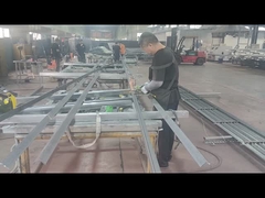 Το σωλήνα του πλαισίου συγκολλείται.