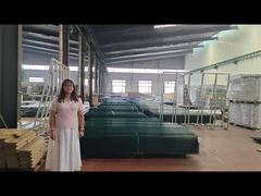 Αντικλεπτική περίφραξη ασφαλείας με ηλεκτροστατική βαφή πράσινη